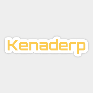 Kenaderp Logo Sticker